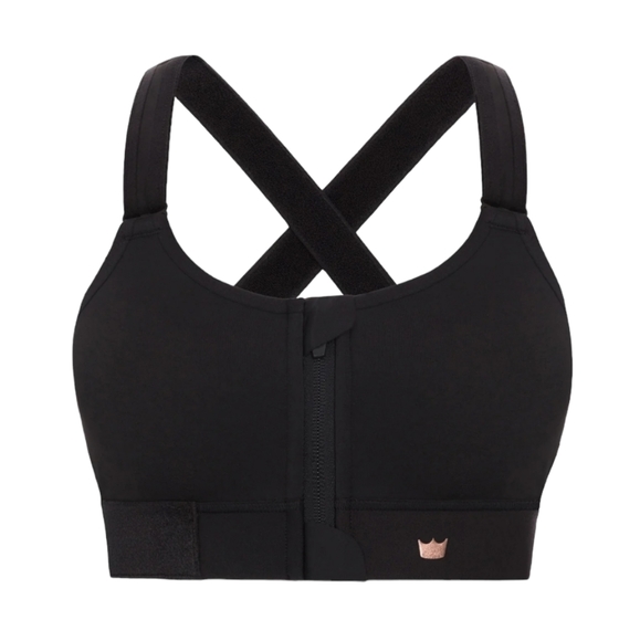 Shefit Flex Sports Bra Medium Impact Black Rose Gold Women's Size Medium - Picture 5 of 12